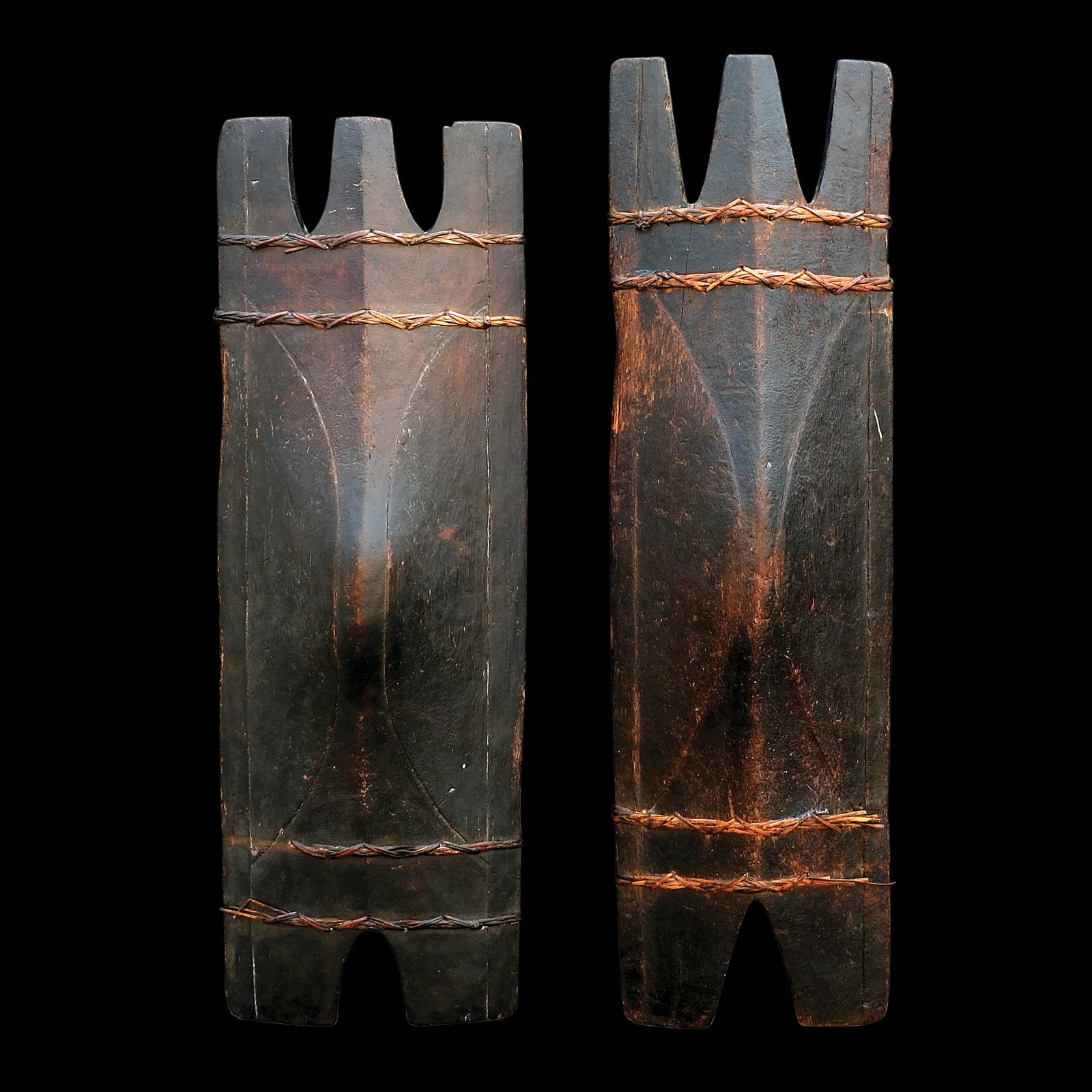 A Pair of Early 1900’s Cordillera Shields (1 of 3)