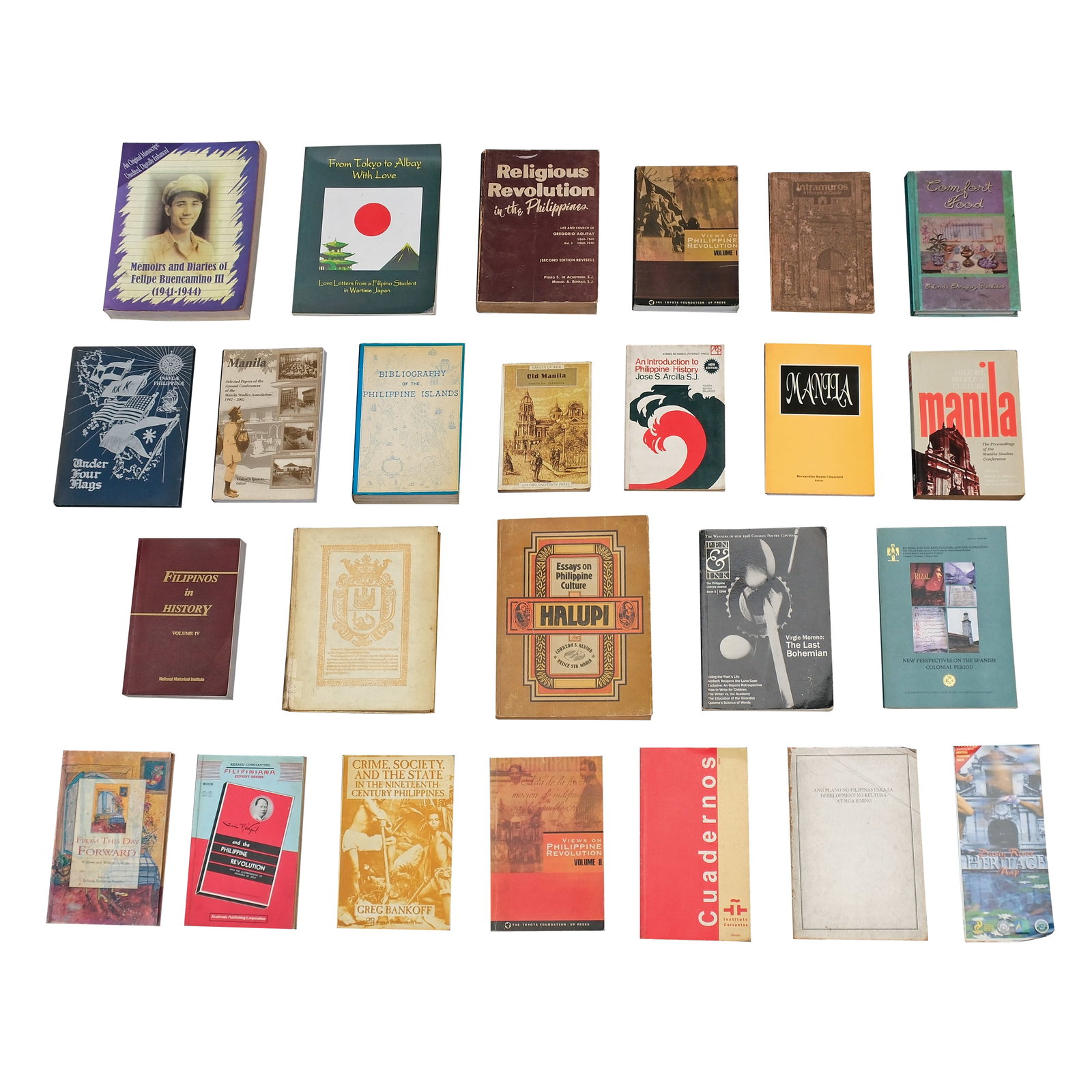 A Collection of Twenty Five Filipiniana Related Books (1 of 1)