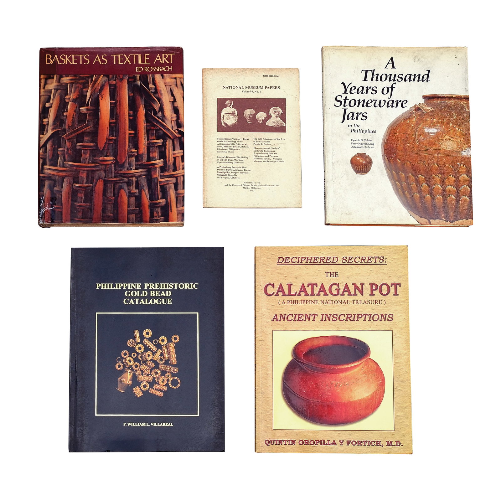 A Collection of Five Books on Philippine Crafts (1 of 1)
