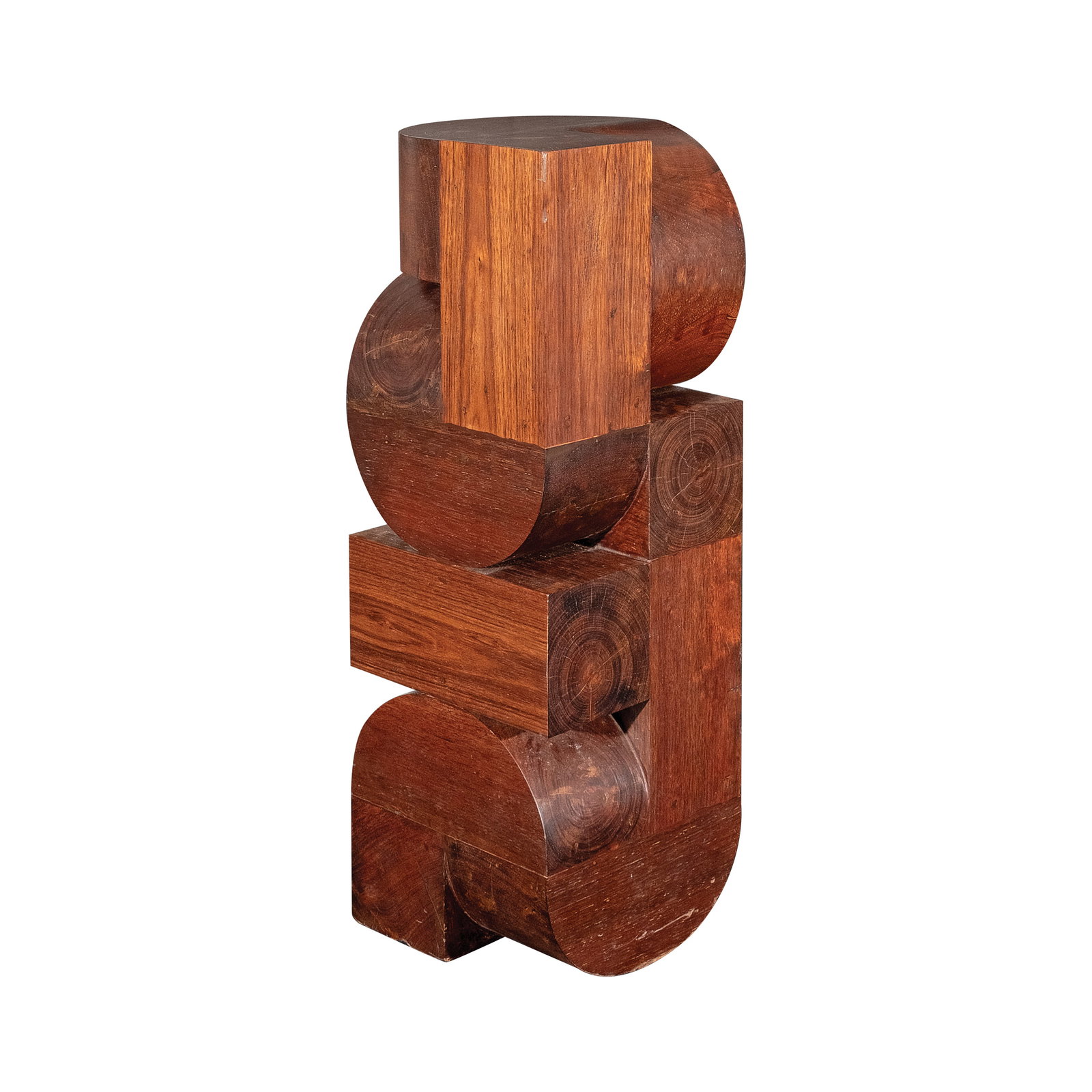 Arturo Luz (1926 - 2021): Modula 2012 wood H: 34" (86 cm) L: 11 1/4" (29 cm) W: 11 1/4" (29 cm) Accompanied by a certificate issued by Ms. Luisa Luz-Lansigan confirming the authenticity of this lot PROVENANCE Privat