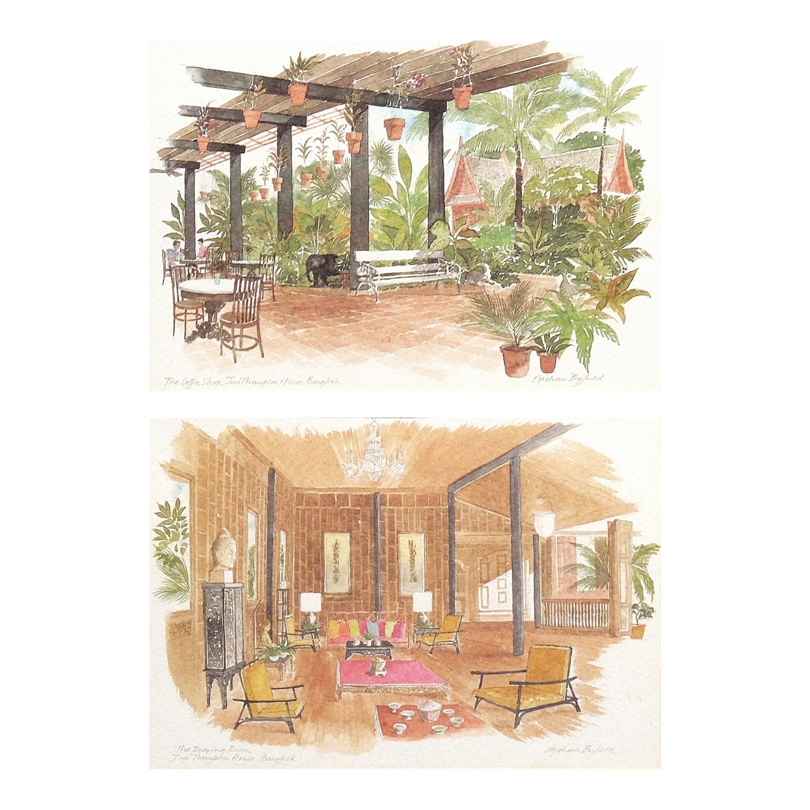 Two Decorative Prints (1 of 3)