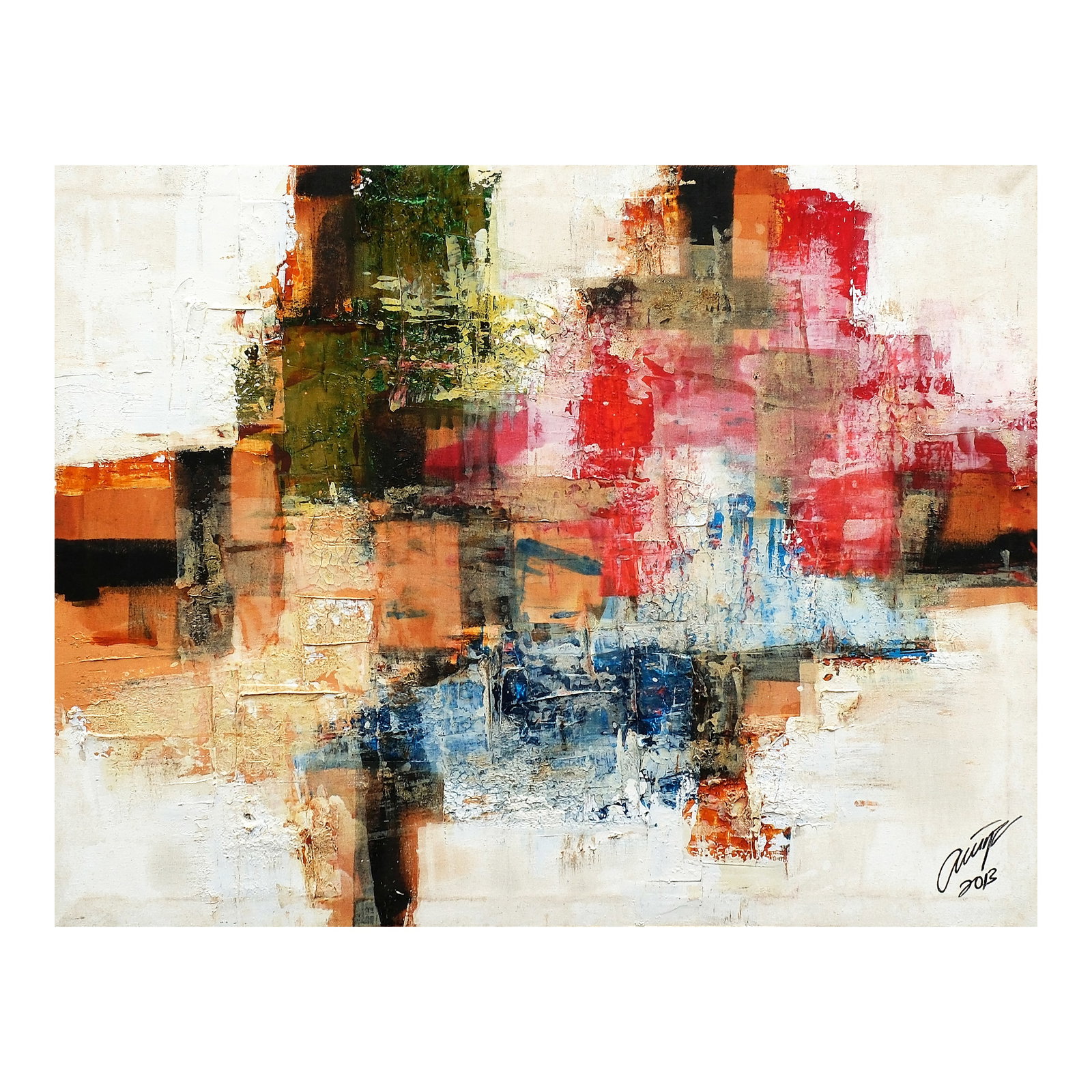 Ivan Acuña (b. 1968): PROPERTY FROM THE PEÑA - OLONDRIZ COLLECTION Hamilo Coast Sand signed and dated 2013 (lower right) oil on canvas 42 1/4” x 54 1/4” (107 cm x 138 cm)