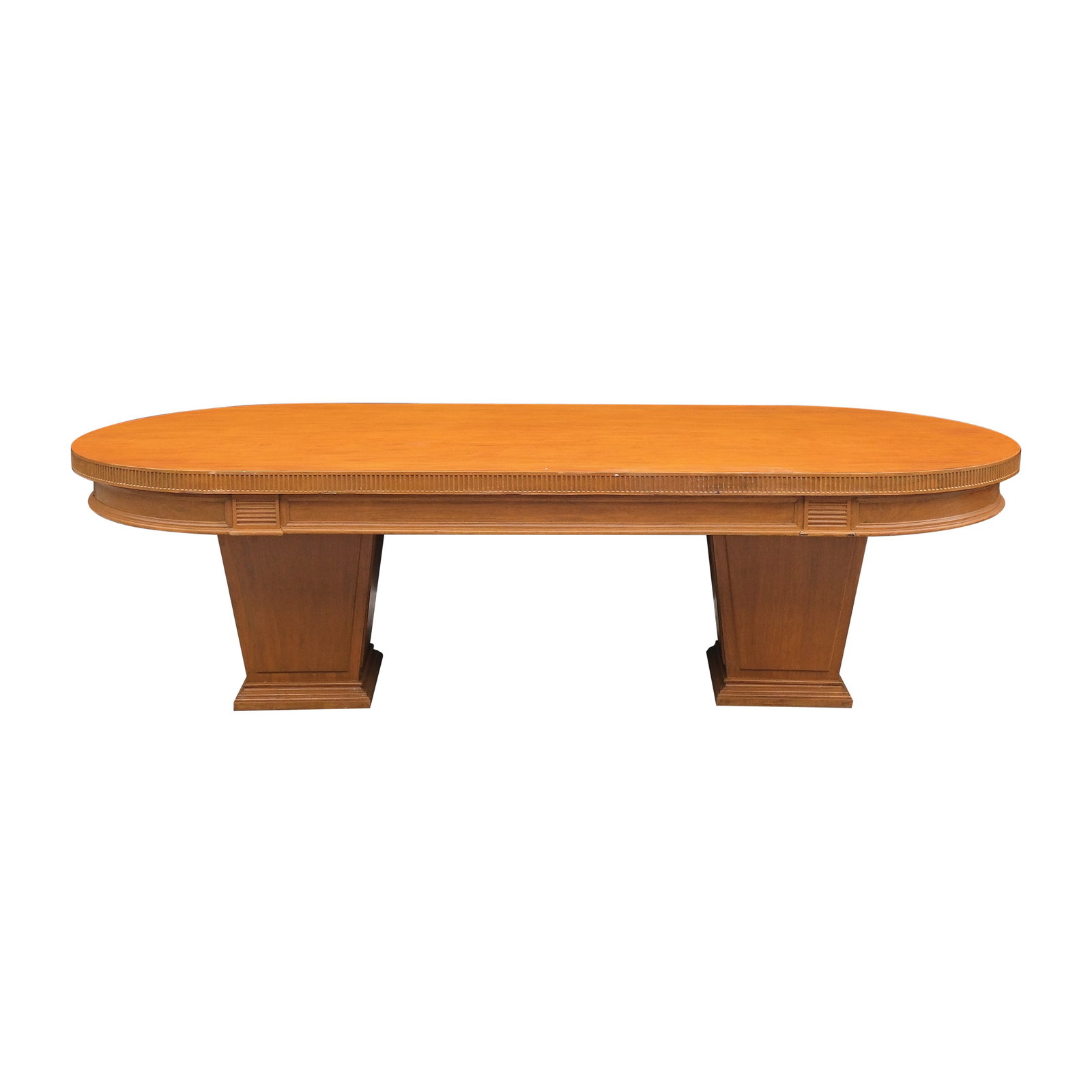 A One Piece Top Ten Seater Art Deco Dining Table (1 of 1)