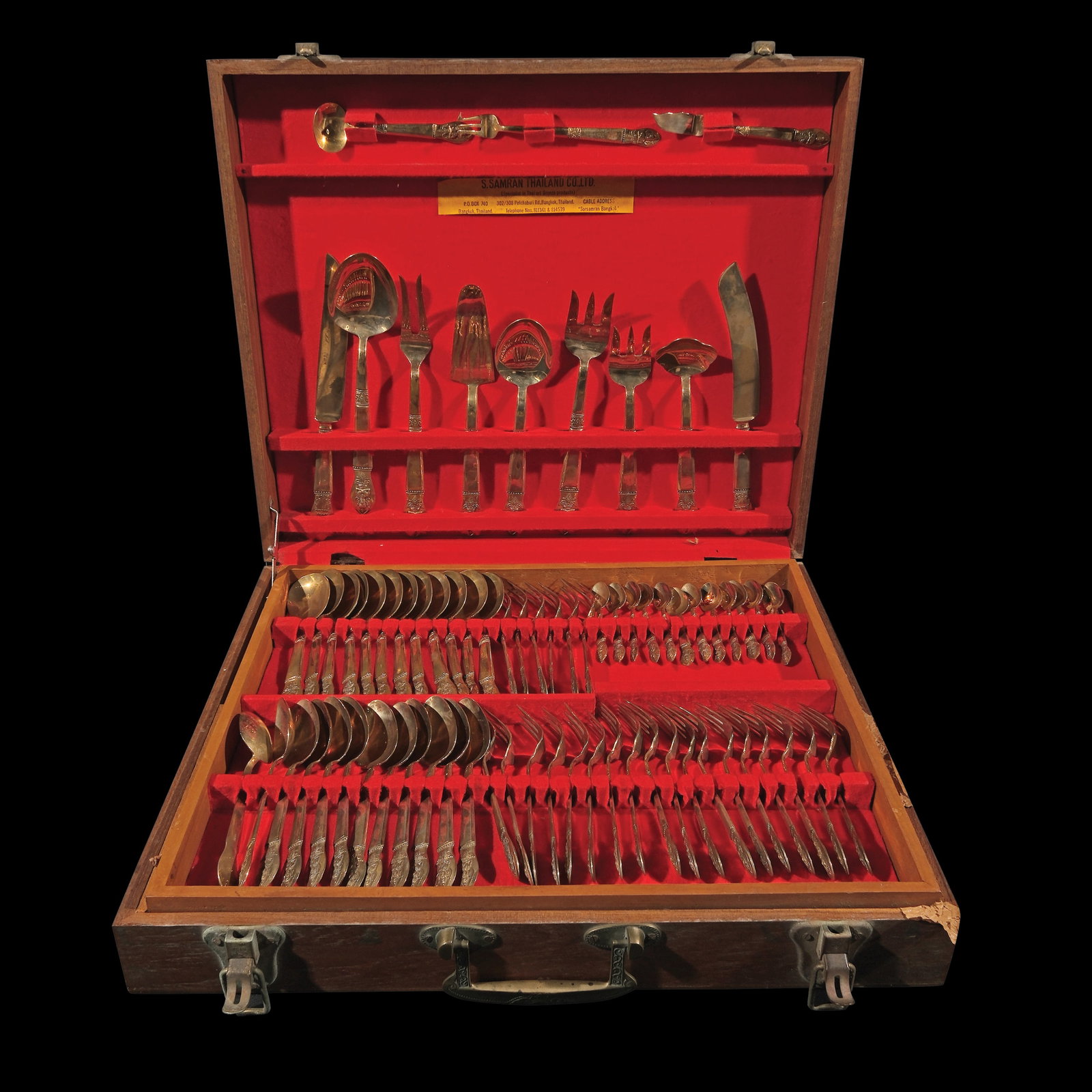 A Seventy-Two Piece Set Cutlery Set by Samean Thailand Co.,LTD (1 of 1)