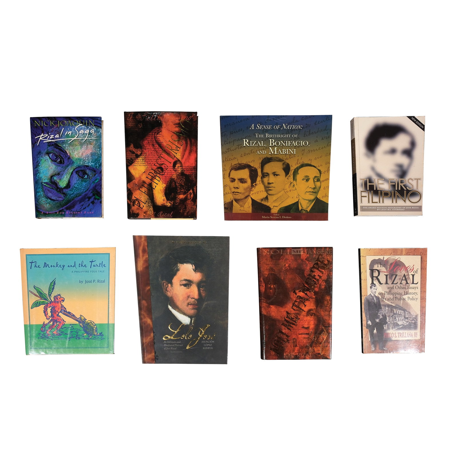 Eight Rizal Related Books (1 of 1)