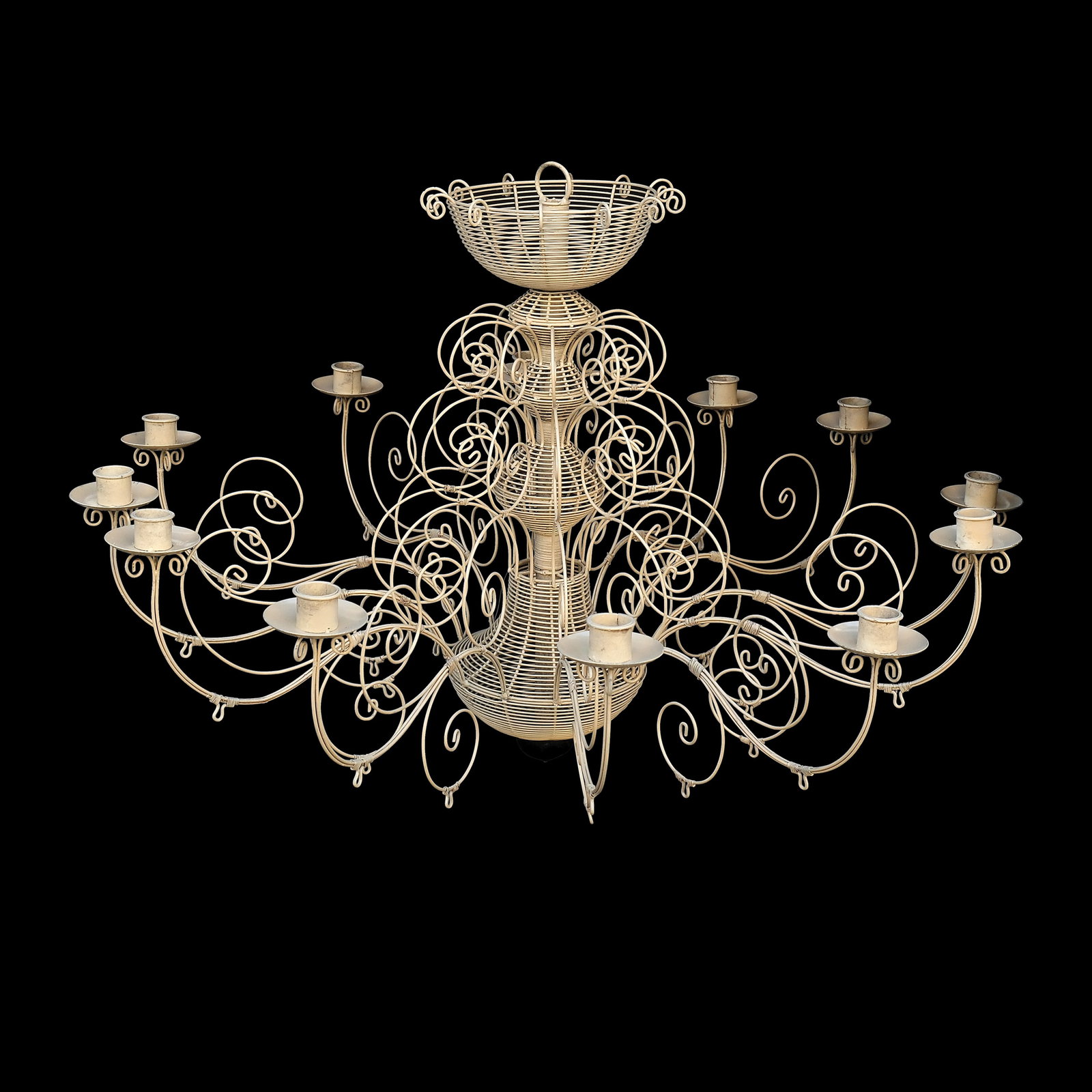 An Eight Arm Chandelier (1 of 1)