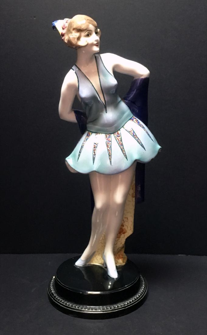 Goldscheider Figure of a Women Dancer No. Model 5314 (1 of 4)