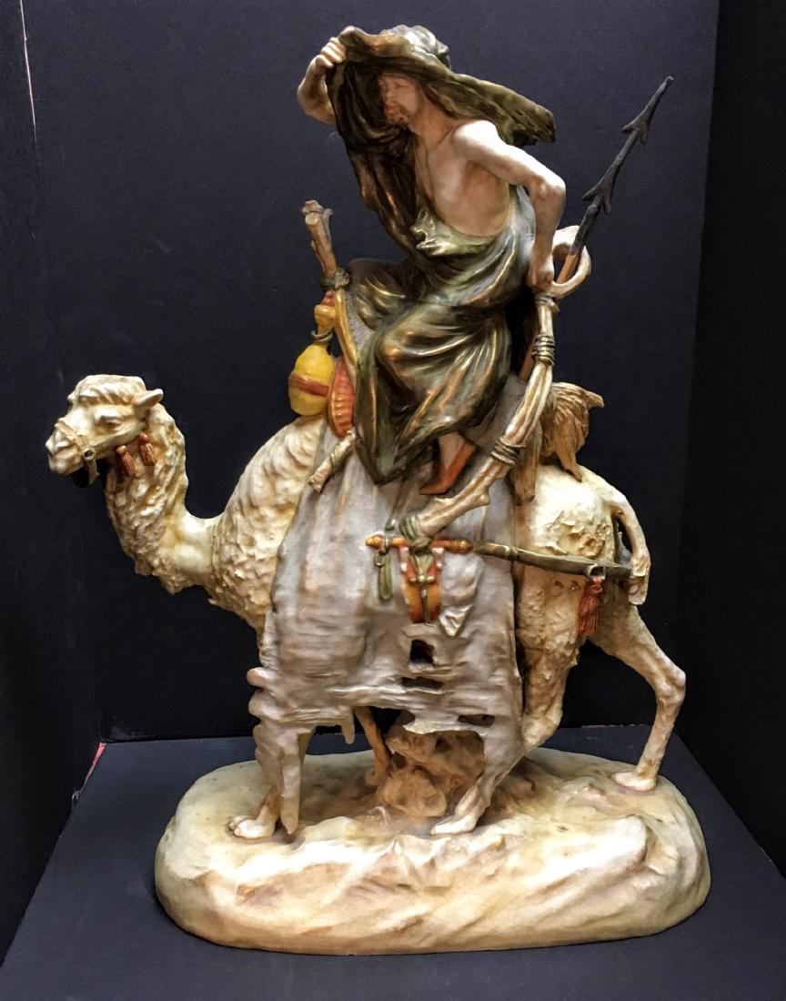 Antique Amphora Earthenware Figure of a Camel Rider (1 of 8)