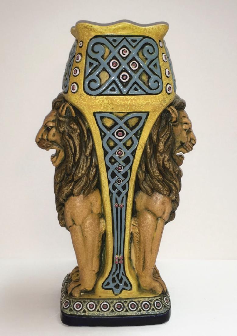Unique and Amazing Amphora Pottery Art Nouveau Figural (1 of 4)