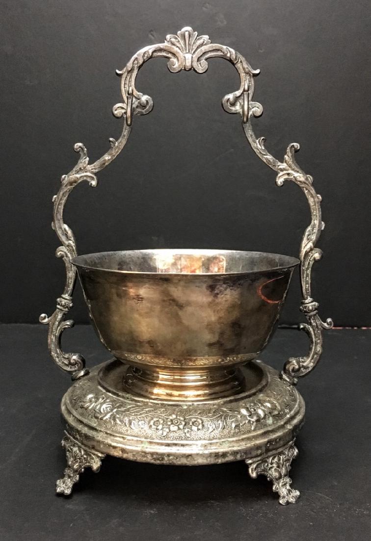 Antique Silver plated gravy/sauce serving dish (1 of 6)