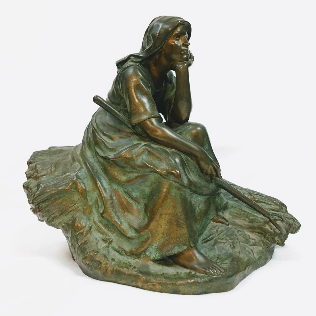 CORNEILLE HENRI THEUNISSEN 1863-1918 REVERIE AU CHAMP (1 of 6)