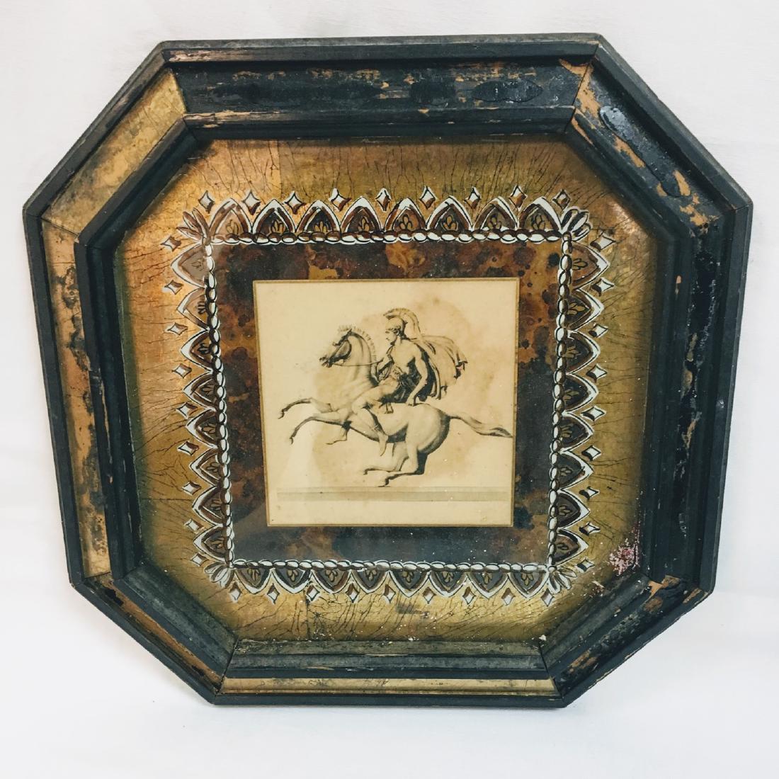 Antique Old Master Engraving of Roman soldiers,antique (1 of 3)