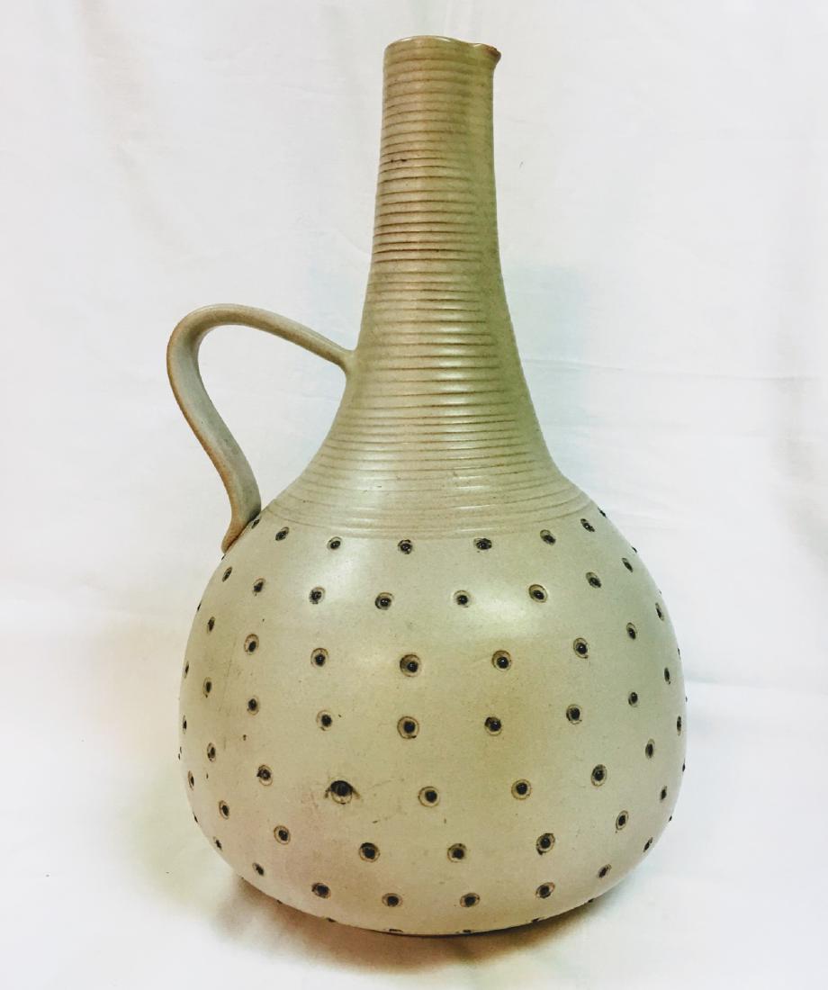 1920s Schweizer Keramik Studio Vase: 1920s Schweizer Keramik Studio Vase ,Measures 14" high