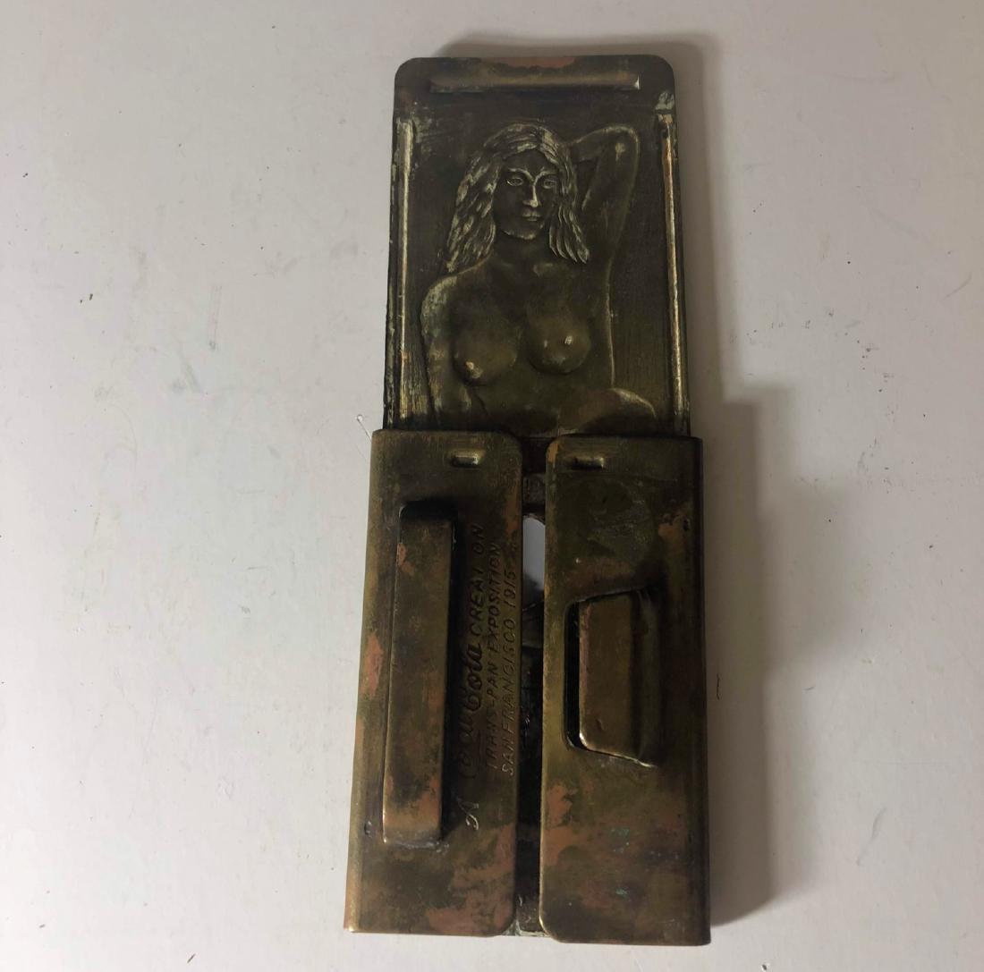 Vintage Coca Cola Nun Lady Advertising Belt Buckle (1 of 6)