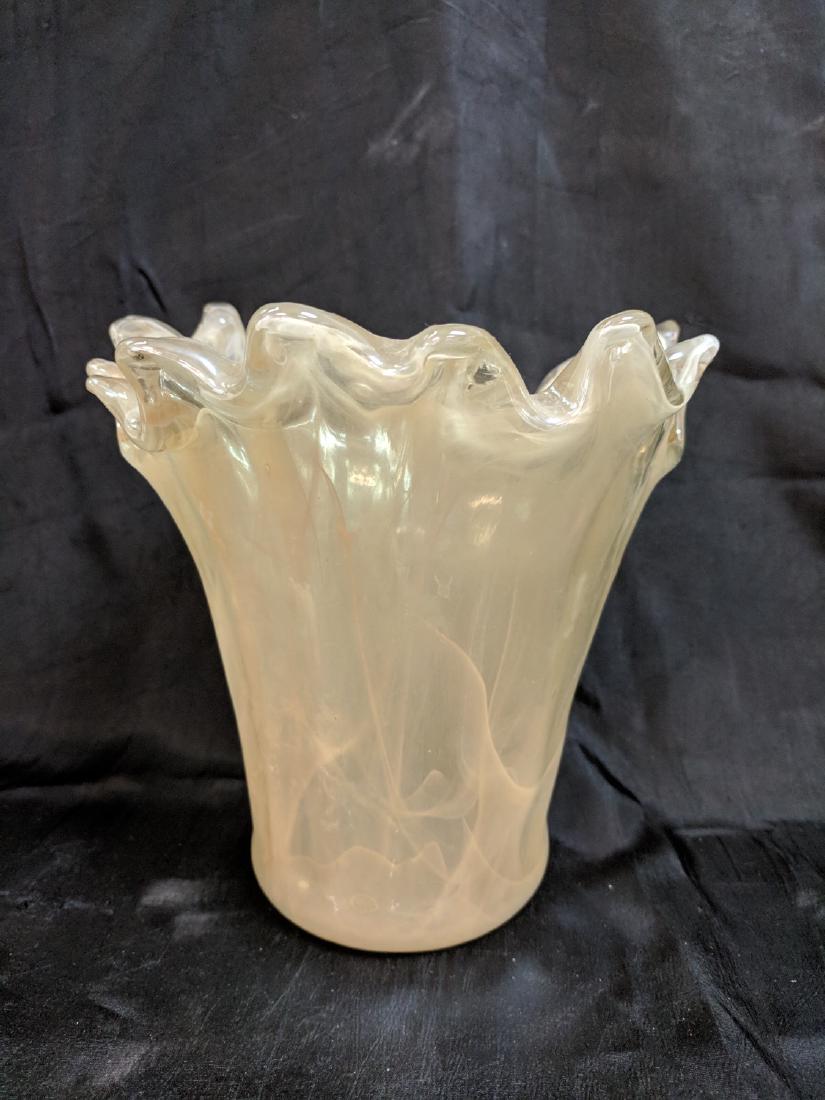 Vintage Murano Style Glass Vase (1 of 5)