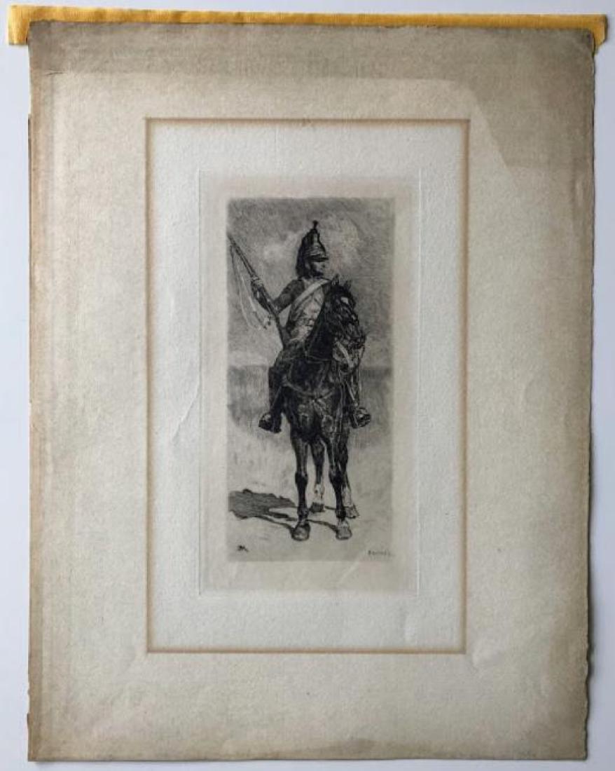 ETCHING BY CHARLES LOUIS KRATKE INSPIRED BY ERNEST (1 of 3)