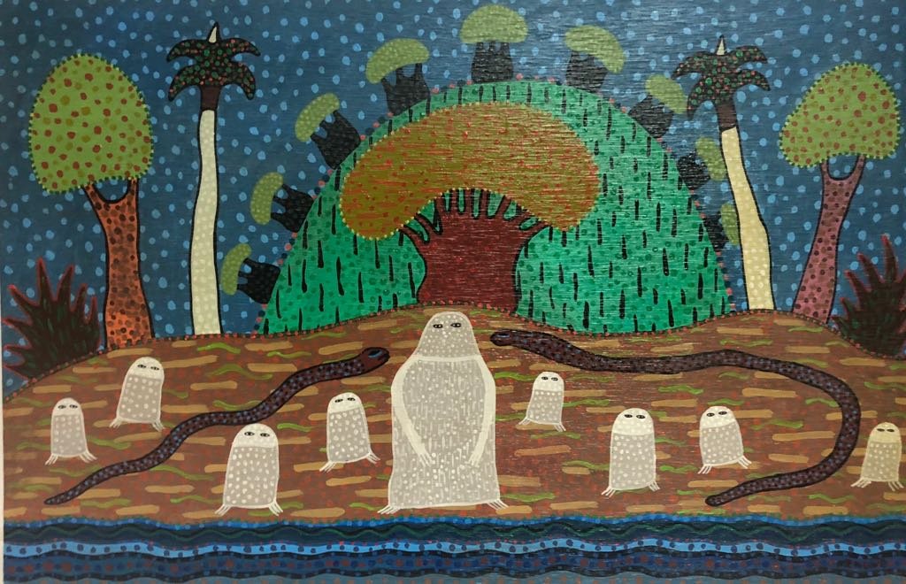 Manuel Mendive  (Cuban Art) (1 of 3)