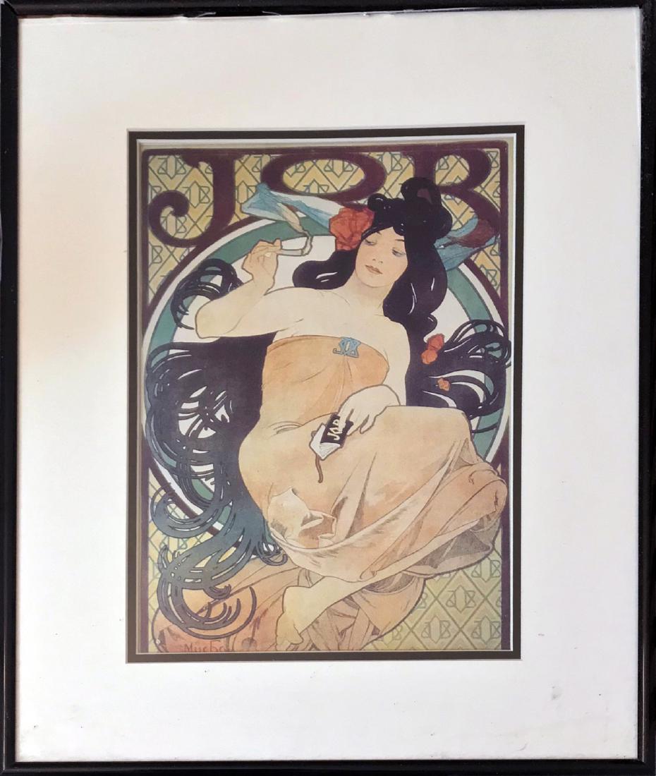 Vintage Poster Job, 1896 Framed Print (1 of 3)