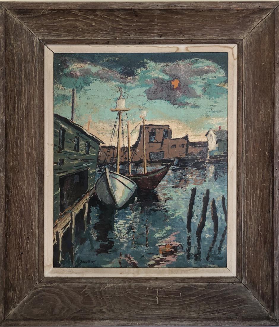 Harry Shoulberg 1903-1995 American,paintings (1 of 3)