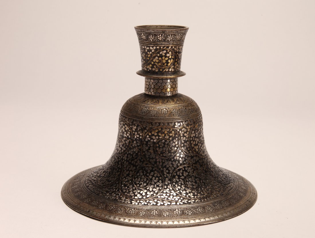 Fine Indian Bronze Hookah Base (1 of 4)