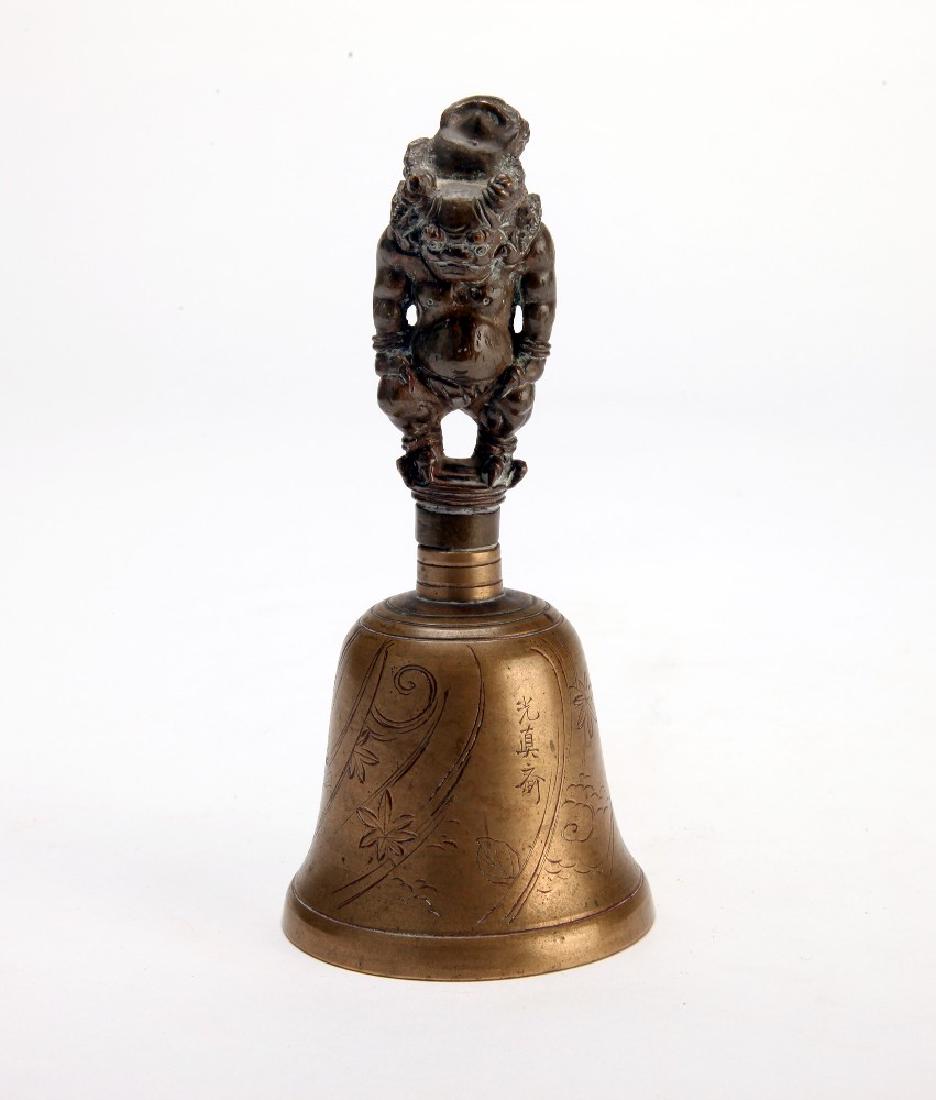 Japanese Bronze Table Bell (1 of 5)