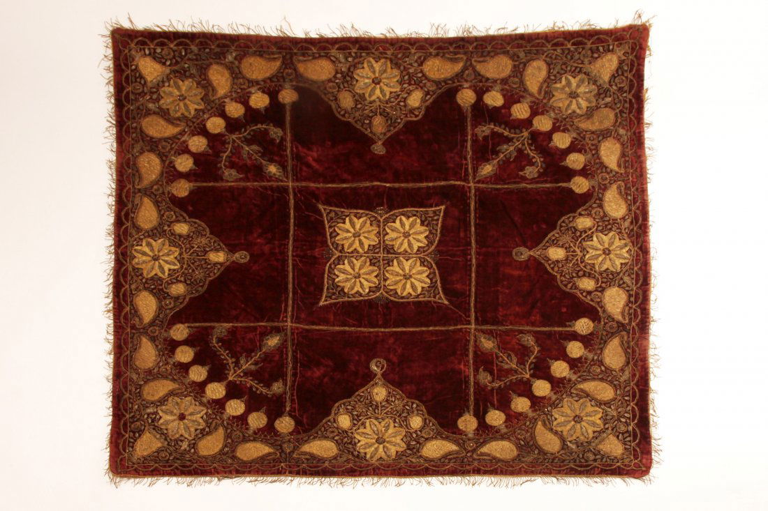Fine Ottoman Textile Panel (1 of 3)