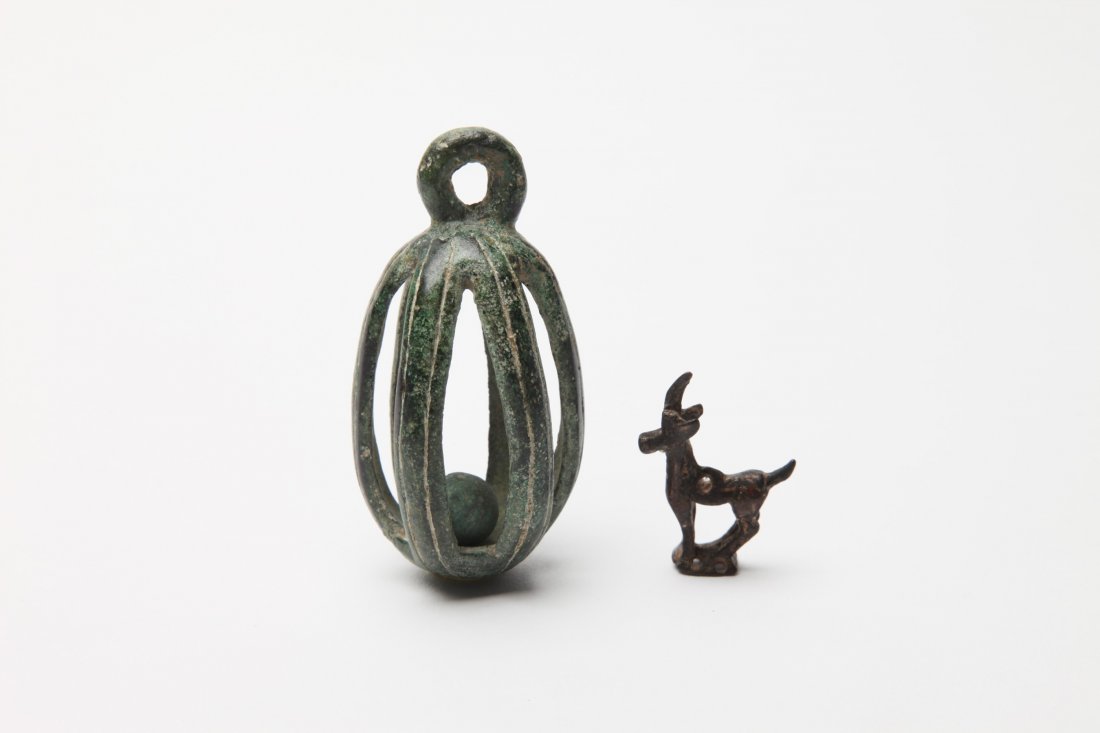 2 Ancient Luristan Bronze Objects (1 of 1)
