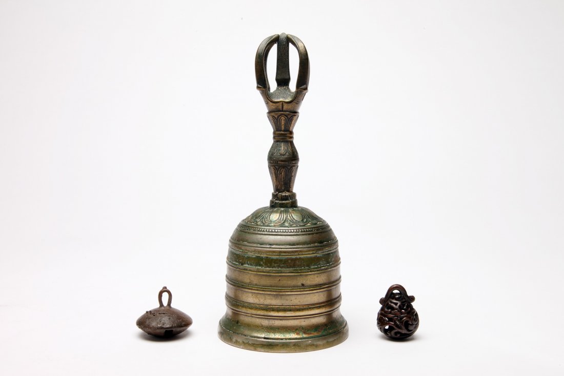 Three Japanese Bronze Bells (1 of 3)