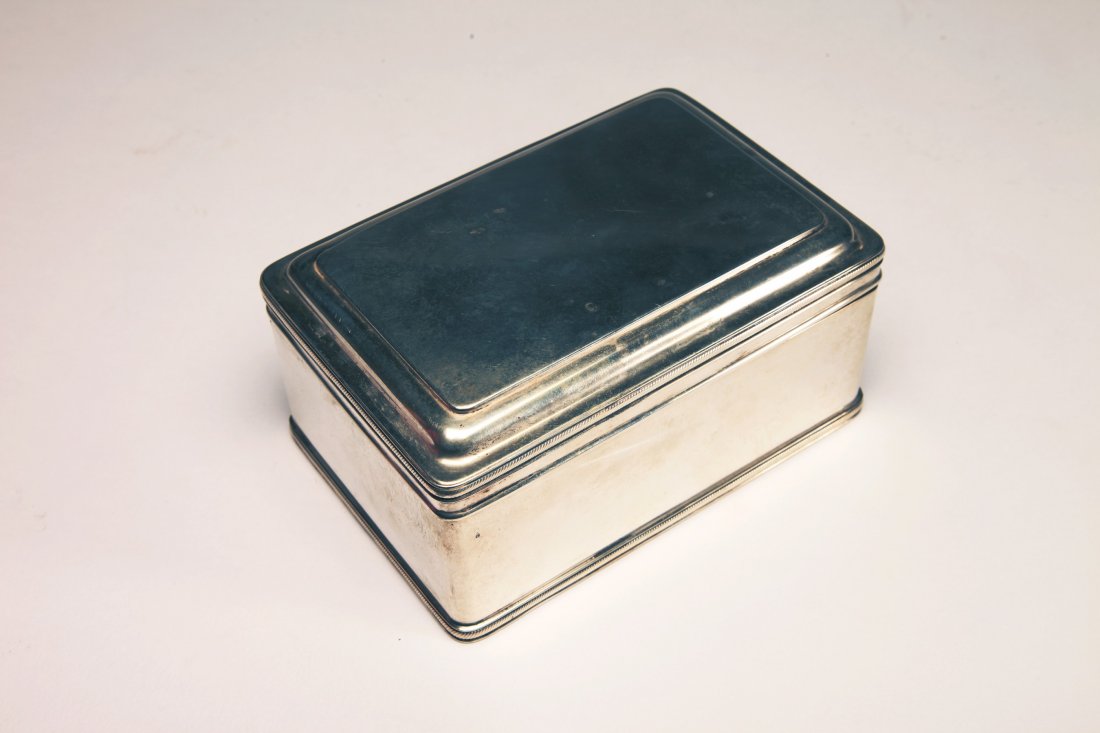Bonebakker en Zoon 1852 Dutch Silver Biscuit Box (1 of 4)