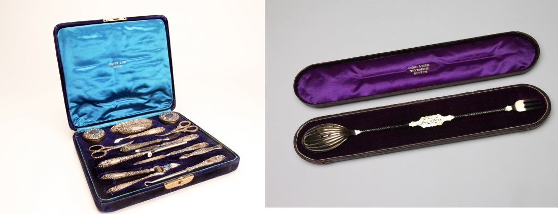 Antique Cased Silver Lot (1 of 6)