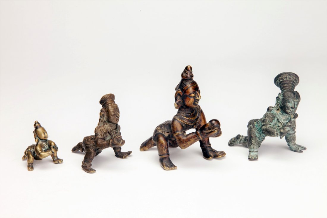 Group of Four Indian Bronzes (1 of 5)