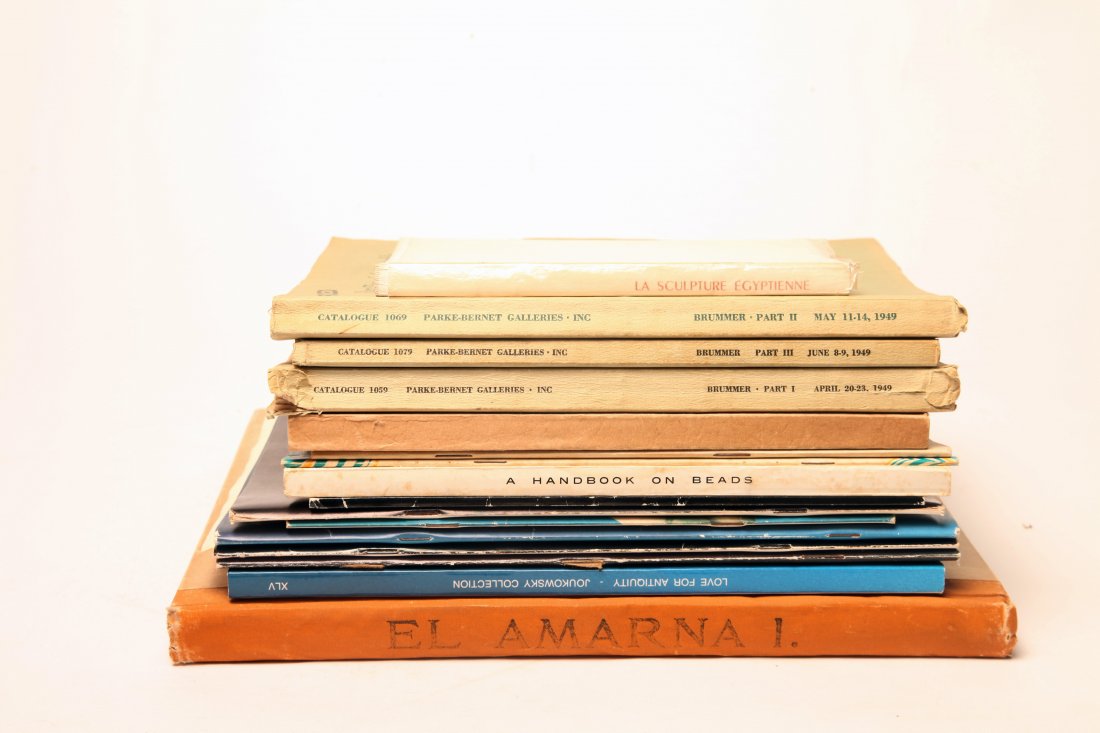 Group of Books on Egypt Etc and Brummer Auction (1 of 2)