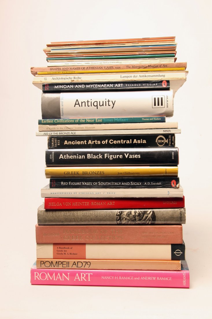 Group of Greek and Roman Ancient Art Reference Books