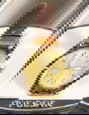 Mens Pulsar watch: Mens Pulsar Wrist Watch. New condition.