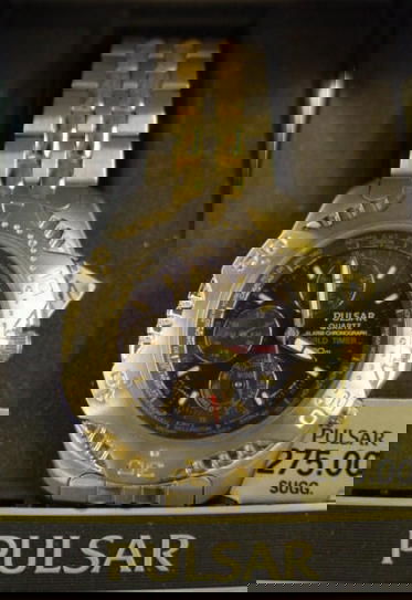 Mens Pulsar Chronograph watch: Mens Pulsar Chronograph watch in new condition.