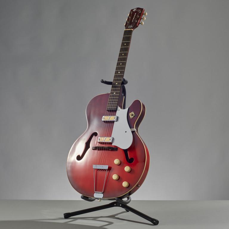 H54 Harmony Rocket Semi-Hollow Electric Guitar (1 of 10)