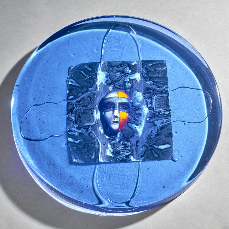 Rare Bertil Vallien for Kosta Boda Glass Sculpture (1 of 5)