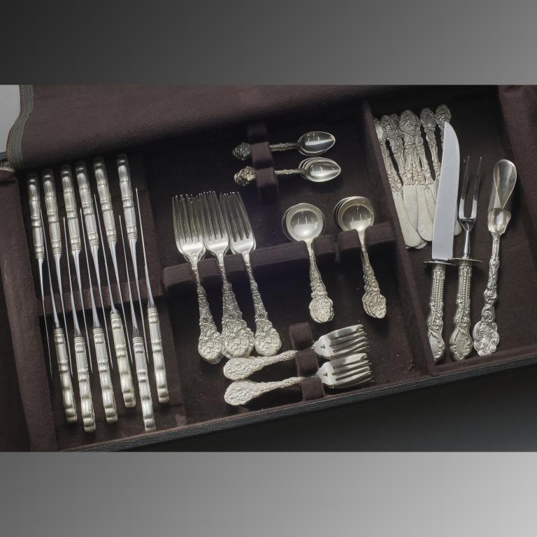 Gorham Versailles Sterling Flatware Set (1 of 6)