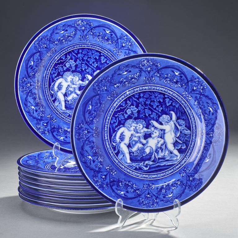 11 Adderly's Cipriani and Pergolesi Dinner Plates (1 of 3)
