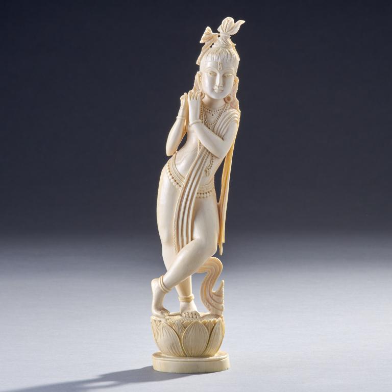 Carved Indian Figure of a Deity (1 of 4)