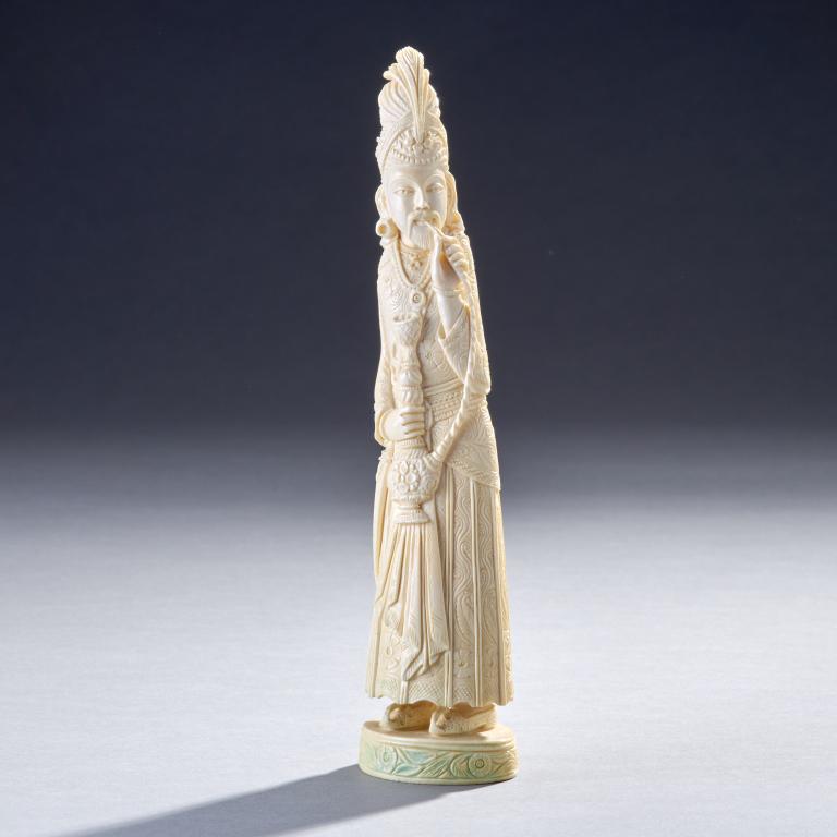 Carved Indian Figure of a Sultan (1 of 4)