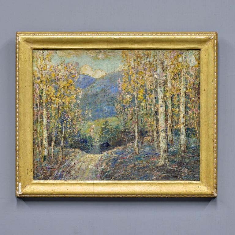 Paul Bernard King Oil on Board Landscape (1 of 6)