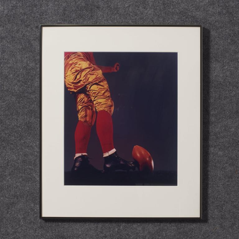 Harold Edgerton Dye Transfer Print, Football Kick (1 of 2)