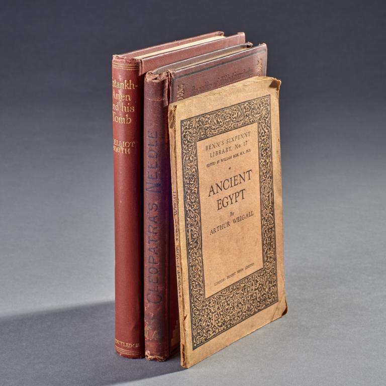 3 Books of Ancient Egypt 19th-20th Century: 3 Books of Ancient Egypt, late 19th - early 20th century to include: By-Paths of Bible Knowledge I Cleopatra's Needle A History of the London Obelisk by the Rev. James King, M.A., 1892 Ancient Egypt b
