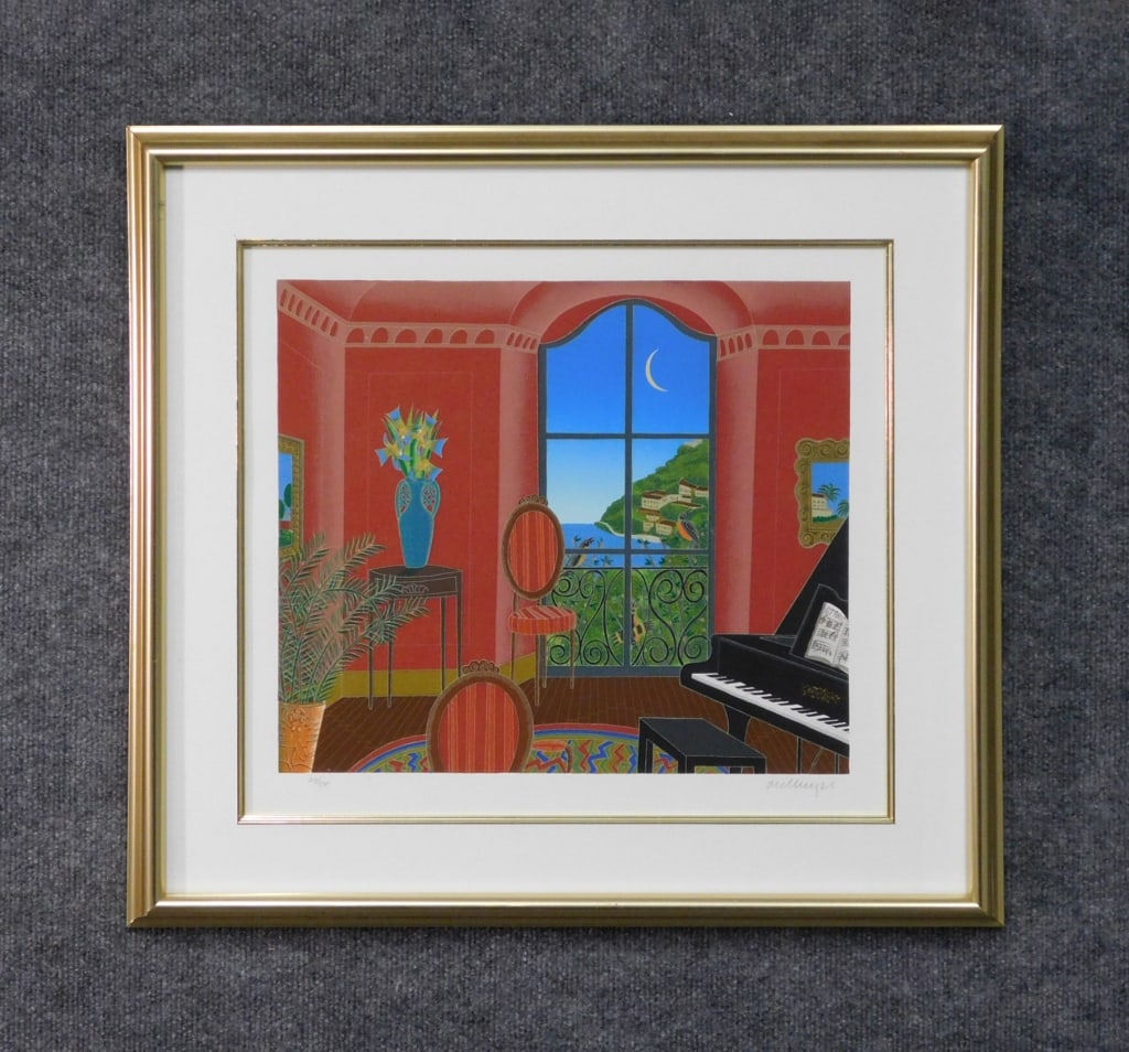 Thomas McKnight Signed Serigraph (1 of 3)