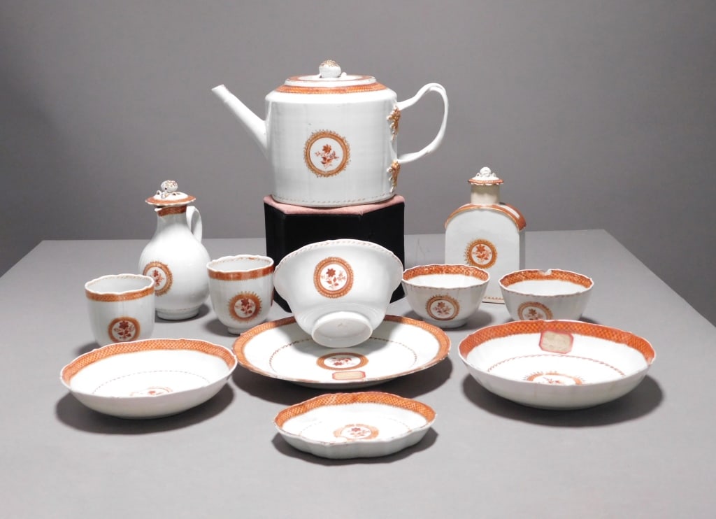 Group of Chinese Export Tea Wares (1 of 3)