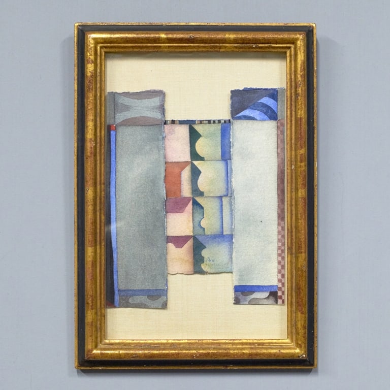 Salle Werner Vaughn Watercolor Collage (1 of 3)