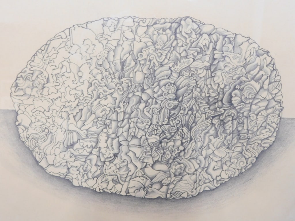 Jack Wise Pencil on Paper 'Rock 70' (1 of 4)