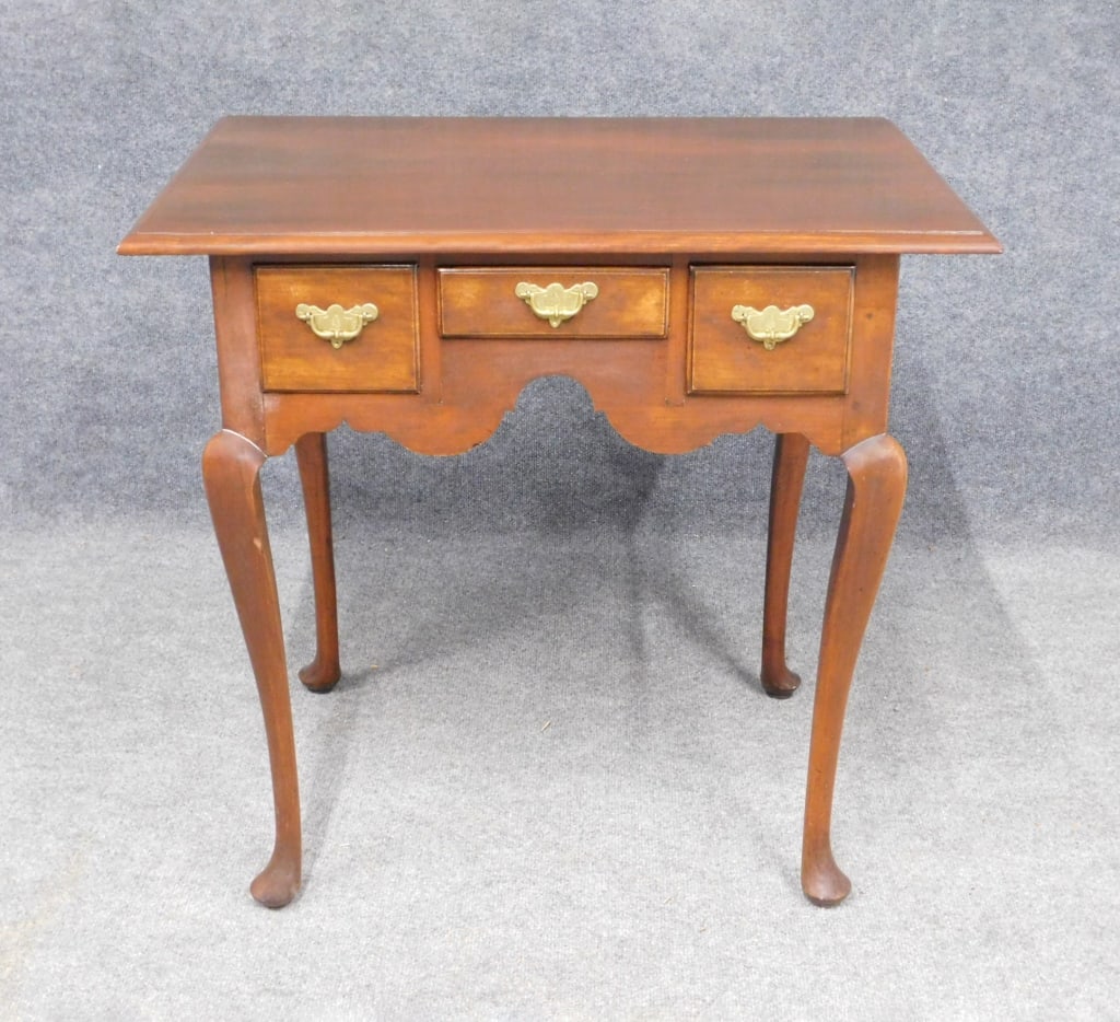 Early 18th C. Queen Anne Lowboy (1 of 10)