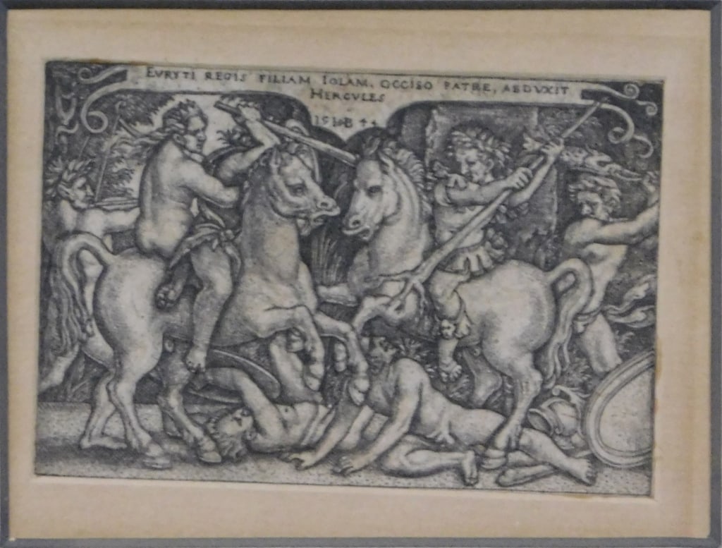 Hans Beham 'The Labors of Hercules' (1 of 3)